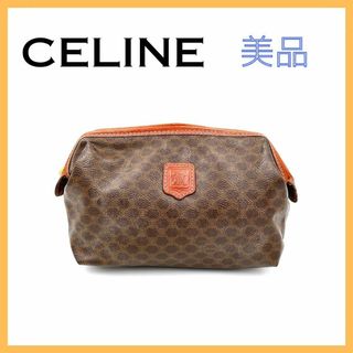 celine - セリーヌ 化粧ポーチ バニティ ポーチ レディース トリオンフ マカダム PVC