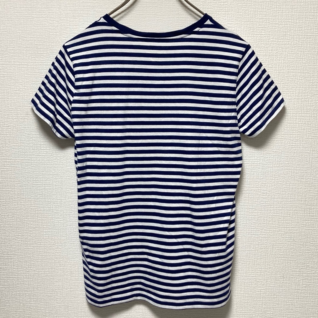 POLO RALPH LAUREN(ポロラルフローレン)のPolo Ralph Lauren ボーダーTシャツ カットソー 半袖 ネイビー レディースのトップス(Tシャツ(半袖/袖なし))の商品写真