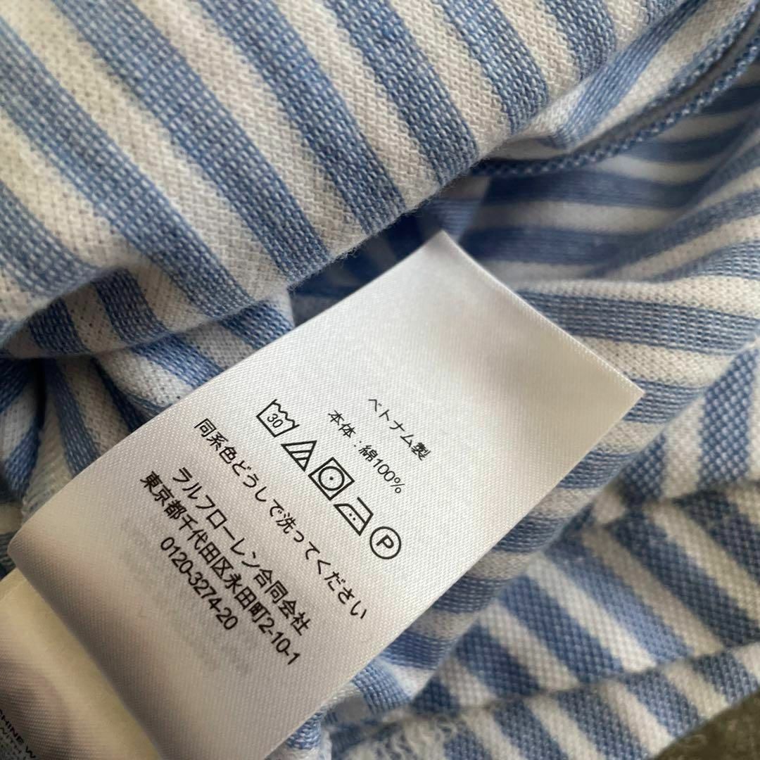 Ralph Lauren(ラルフローレン)の42 ラルフローレン Ralph Lauren ブラウス シャツ フリル レディースのトップス(シャツ/ブラウス(長袖/七分))の商品写真