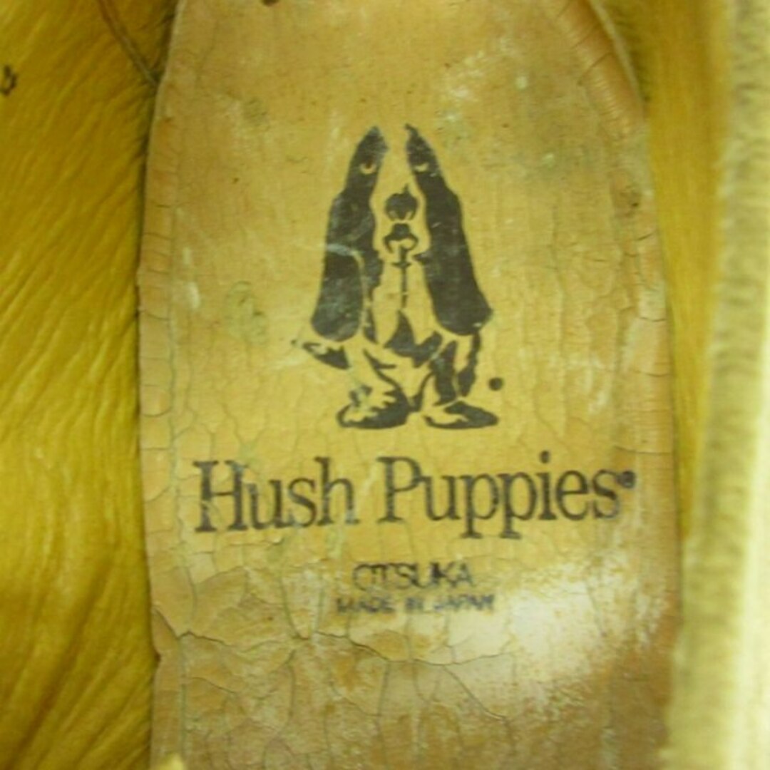 Hush Puppies(ハッシュパピー)のハッシュパピー ウイングチップ レザーシューズ 革靴 豚革 ピッグスエード 茶 レディースの靴/シューズ(その他)の商品写真