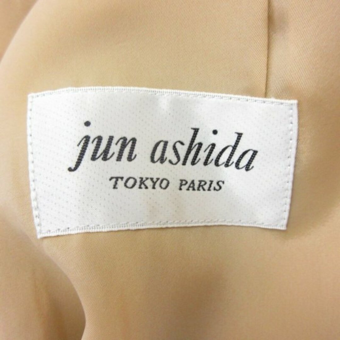 jun ashida(ジュンアシダ)のジュンアシダ jun ashida ベージュ フレア ロングスカート IBO48 レディースのスカート(ロングスカート)の商品写真