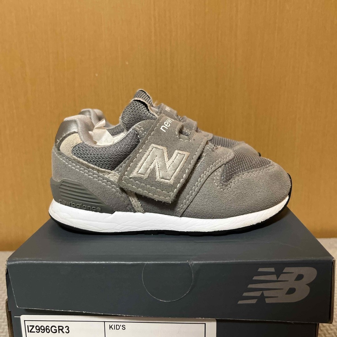 New Balance(ニューバランス)のnewbalance 996 kids 14.5cm　グレー キッズ/ベビー/マタニティのベビー靴/シューズ(~14cm)(スニーカー)の商品写真