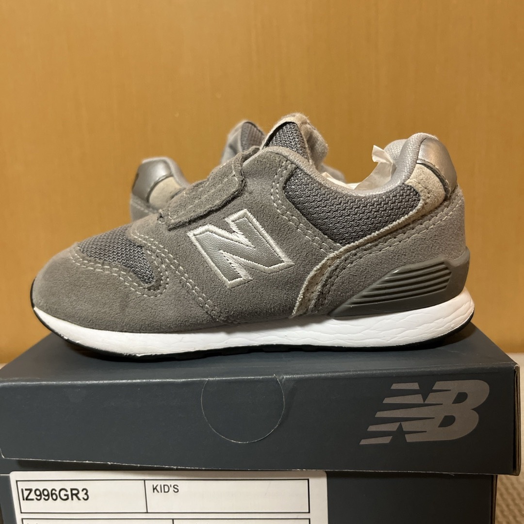 New Balance(ニューバランス)のnewbalance 996 kids 14.5cm　グレー キッズ/ベビー/マタニティのベビー靴/シューズ(~14cm)(スニーカー)の商品写真