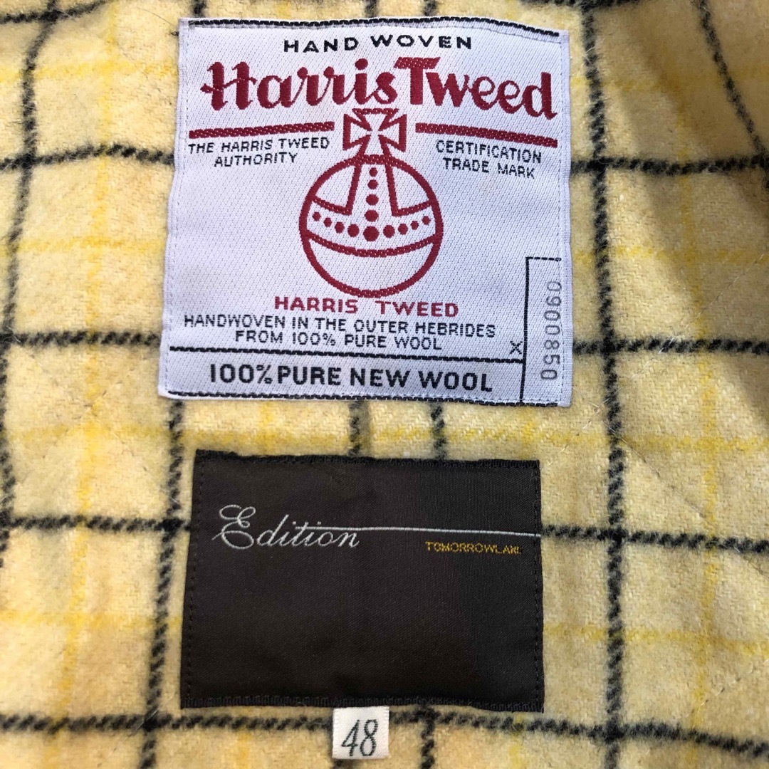 TOMORROWLAND(トゥモローランド)のHarris Tweed ミリタリージャケット メンズのジャケット/アウター(ブルゾン)の商品写真