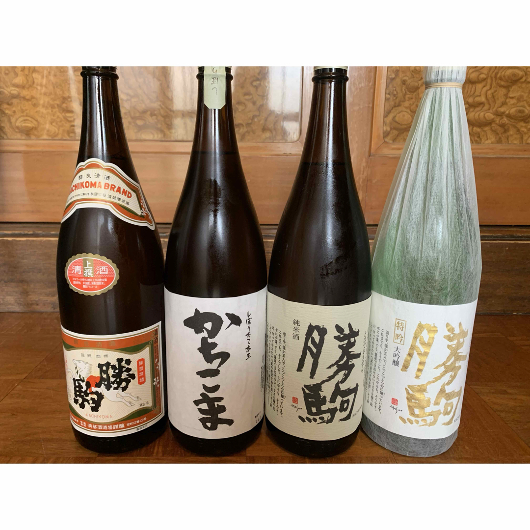 勝駒 特吟大吟醸+純米酒+しぼりたて本生+上撰 勝駒 特吟大吟醸+純米酒+しぼりたて本生+上撰