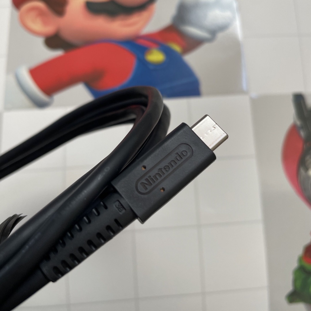 Nintendo Switch(ニンテンドースイッチ)のNintendo 任天堂 USB充電ケーブル Type-C端子 約1.5m エンタメ/ホビーのゲームソフト/ゲーム機本体(その他)の商品写真