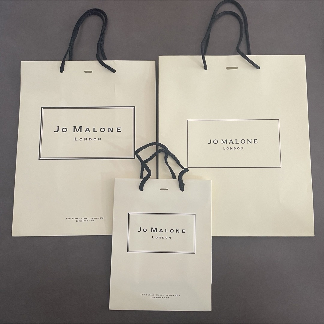 Jo Malone(ジョーマローン)のJo MALONE LONDON  ショッパー 紙袋 レディースのバッグ(ショップ袋)の商品写真