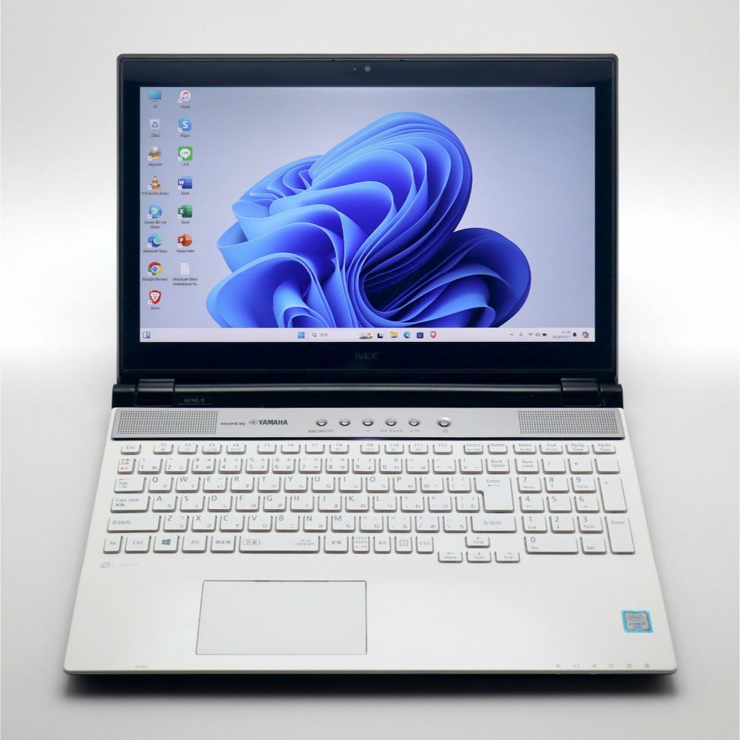 NEC(エヌイーシー)のオフィス付き ノートパソコン Corei7 Windows11 タッチパネル スマホ/家電/カメラのPC/タブレット(ノートPC)の商品写真