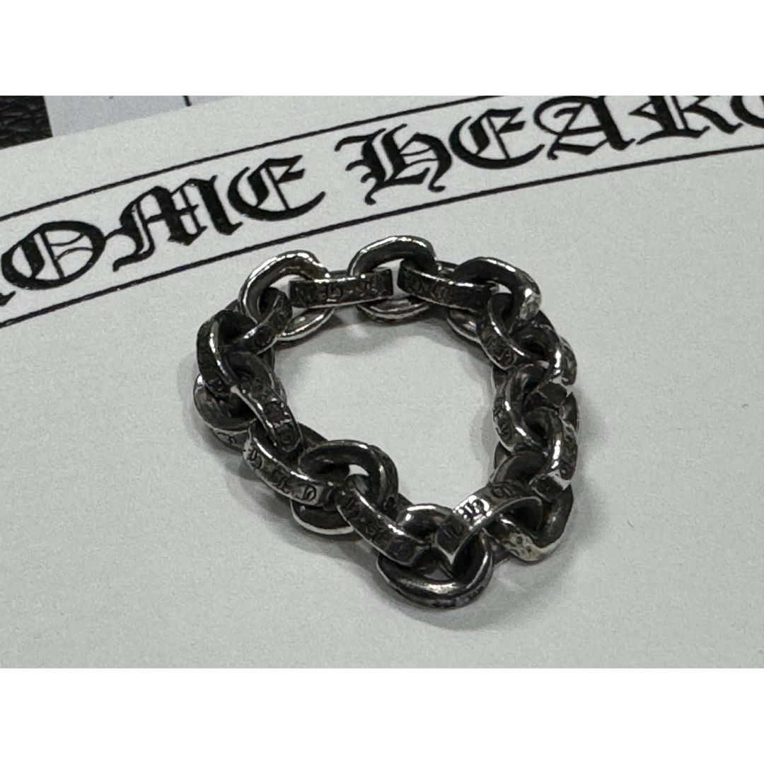 Chrome Hearts(クロムハーツ)のクロムハーツ ペーパーチェーン リング メンズのアクセサリー(リング(指輪))の商品写真