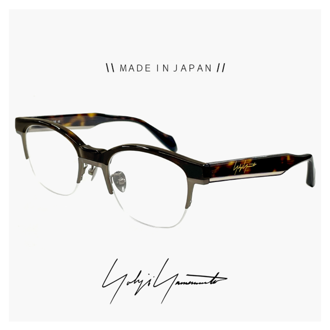 Yohji Yamamoto - 【新品】 メンズ ヨウジ ヤマモト メガネ 日本 Yohji Yamamoto - 【新品】 メンズ ヨウジ ヤマモト メガネ 日本