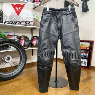 ☆DAINESE ダイネーゼ レザーパンツ ブラック/48