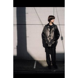BALMAIN - バルマン S5HC833C882 ジップアップラムレザージャケット BALMAIN - バルマン S5HC833C882 ジップアップラムレザージャケット