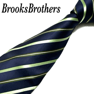 Brooks Brothers -  【極美品】 ブルックスブラザーズ ネクタイ ストライプ シルク ハイブランド