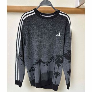 アディダス(adidas)のadidas  クルーネックセーター　2XL 新品(Tシャツ/カットソー(七分/長袖))