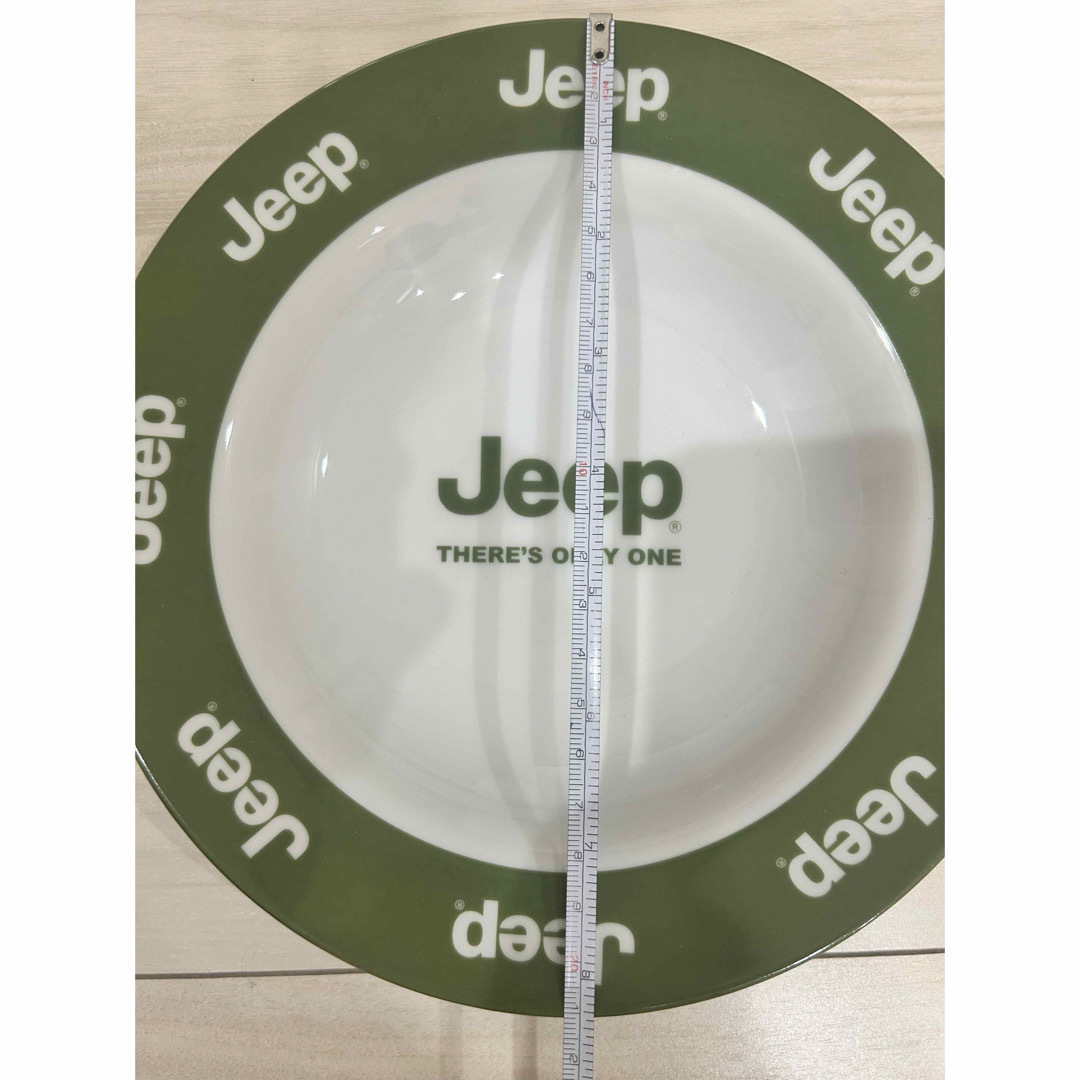 Jeep(ジープ)のJeep ノベルティ　皿　2枚セット エンタメ/ホビーのコレクション(ノベルティグッズ)の商品写真