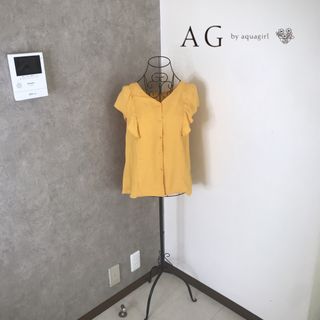 エージーバイアクアガール(AG by aquagirl)のエージーバイアクアガール♡1度着用　ブラウス(シャツ/ブラウス(半袖/袖なし))