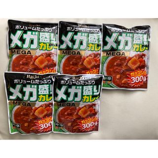 ハチショクヒン(ハチ食品)の🍛MEGA MORI CURRY x5🍛(レトルト食品)