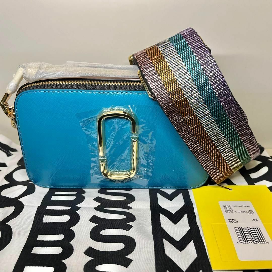 ✨新品✨MARC JACOBS ショルダーバッグ ハーバーブルーマルチ