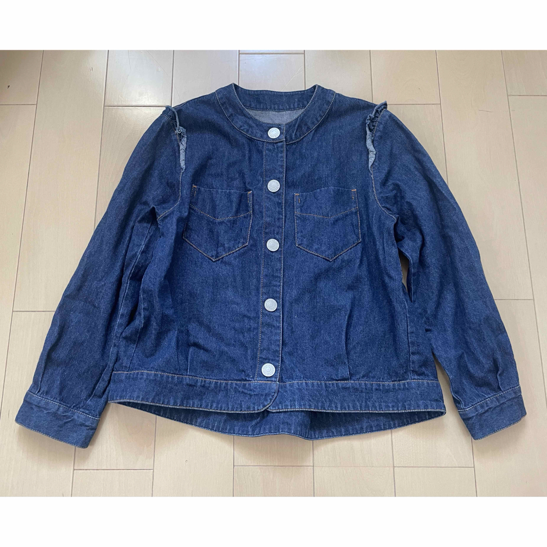 apres les cours(アプレレクール)のapres les cours キッズGジャン140cm キッズ/ベビー/マタニティのキッズ服女の子用(90cm~)(ジャケット/上着)の商品写真