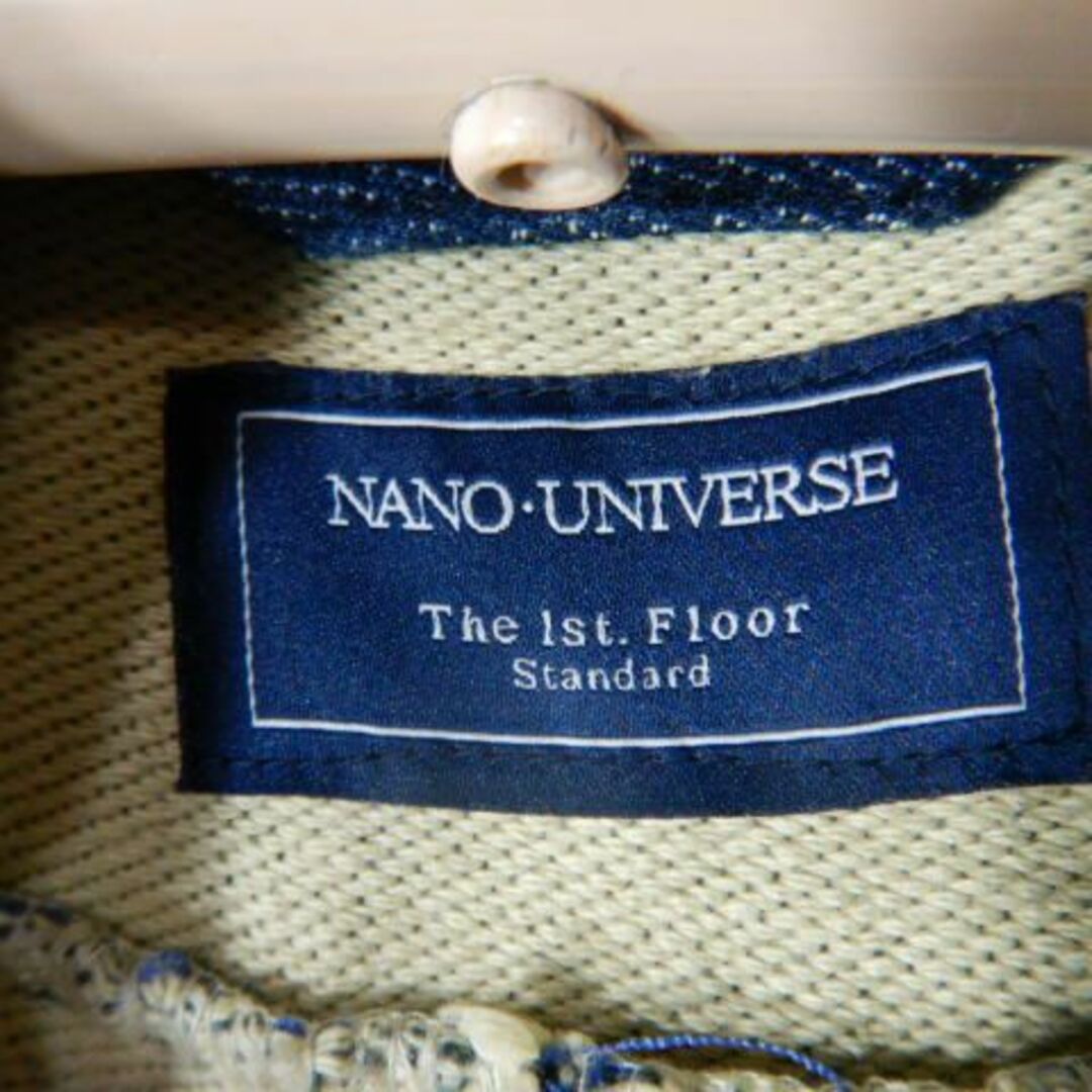 nano･universe The 1st. Floor(ナノユニバースザファーストフロアー)の8134　ナノ　ユニバース　デニム　ジャケット　ジージャン　 メンズのジャケット/アウター(Gジャン/デニムジャケット)の商品写真