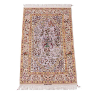 ペルシャ絨毯 イスファハン 170×110cm(カーペット)