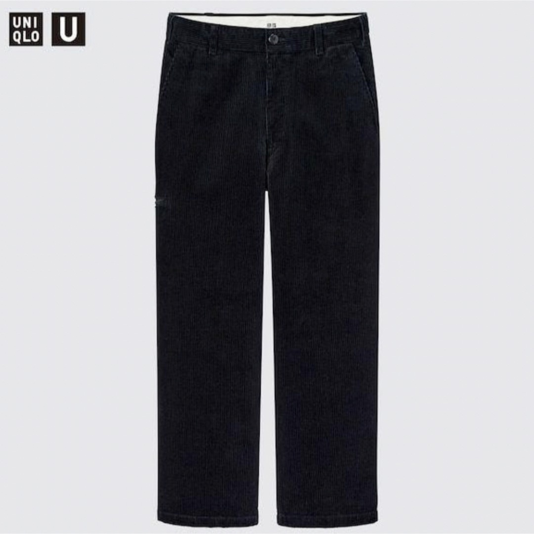 UNIQLO(ユニクロ)のUNIQLO U コーデュロイワイドフィットワークパンツ XL サイズ85 メンズのパンツ(ワークパンツ/カーゴパンツ)の商品写真