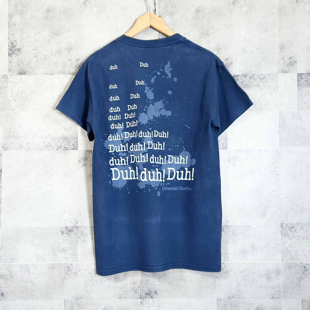 USJ(ユニバーサルスタジオジャパン)のジョーズ Tシャツ Sサイズ ネイビー 映画 ムービー USJ   メンズのトップス(Tシャツ/カットソー(半袖/袖なし))の商品写真