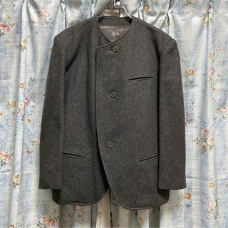 Yohji Yamamoto - ヨウジヤマモト  ノーカラー燕尾ジャケット