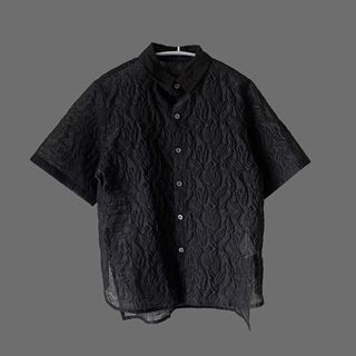 LOKITHO - LOKITHO 22SS 1 BOTANICAL EMBOSS SHIRT