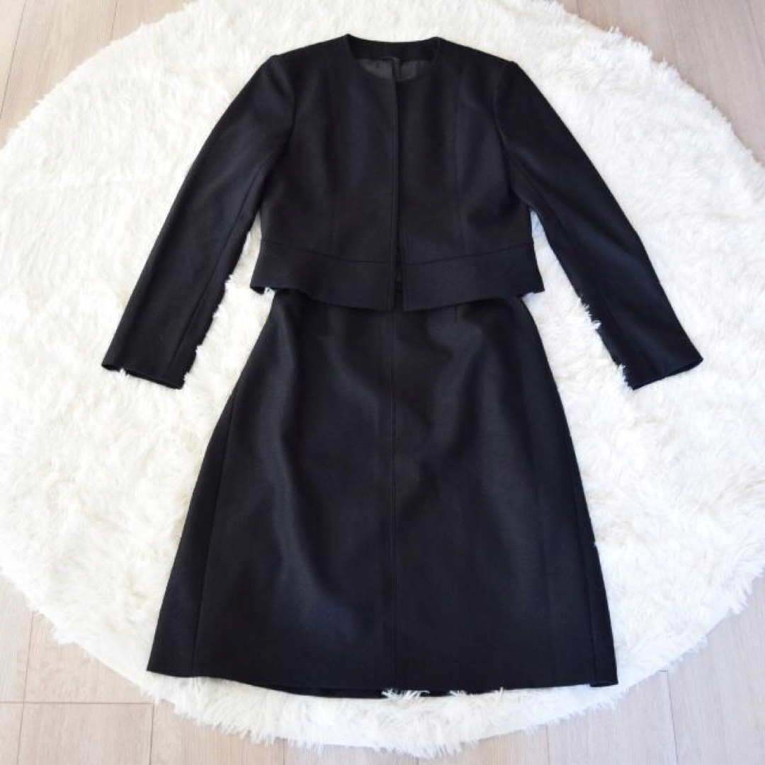 ANAYI(アナイ)のANAYI アナイ デザインスーツ スーツ セットアップ ジャケット スカート レディースのフォーマル/ドレス(スーツ)の商品写真