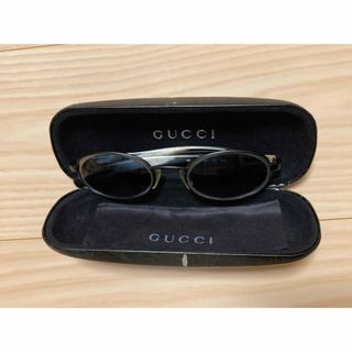 グッチ(Gucci)のGUCCI グッチ サングラス メガネ　ケース付　本体美品(サングラス/メガネ)