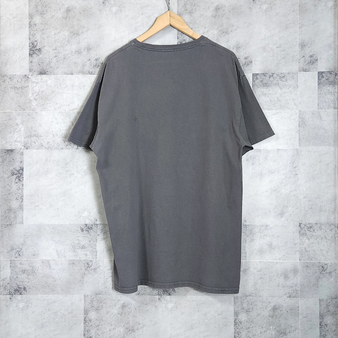 UNIQLO(ユニクロ)のHamp Day! Tシャツ グレー Lサイズ相当 メンズ メンズのトップス(Tシャツ/カットソー(半袖/袖なし))の商品写真