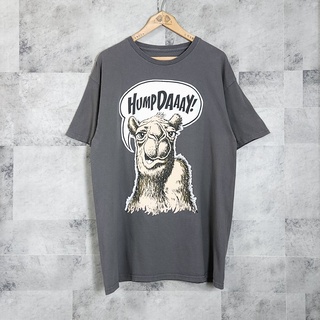 ユニクロ(UNIQLO)のHamp Day! Tシャツ グレー Lサイズ相当 メンズ(Tシャツ/カットソー(半袖/袖なし))