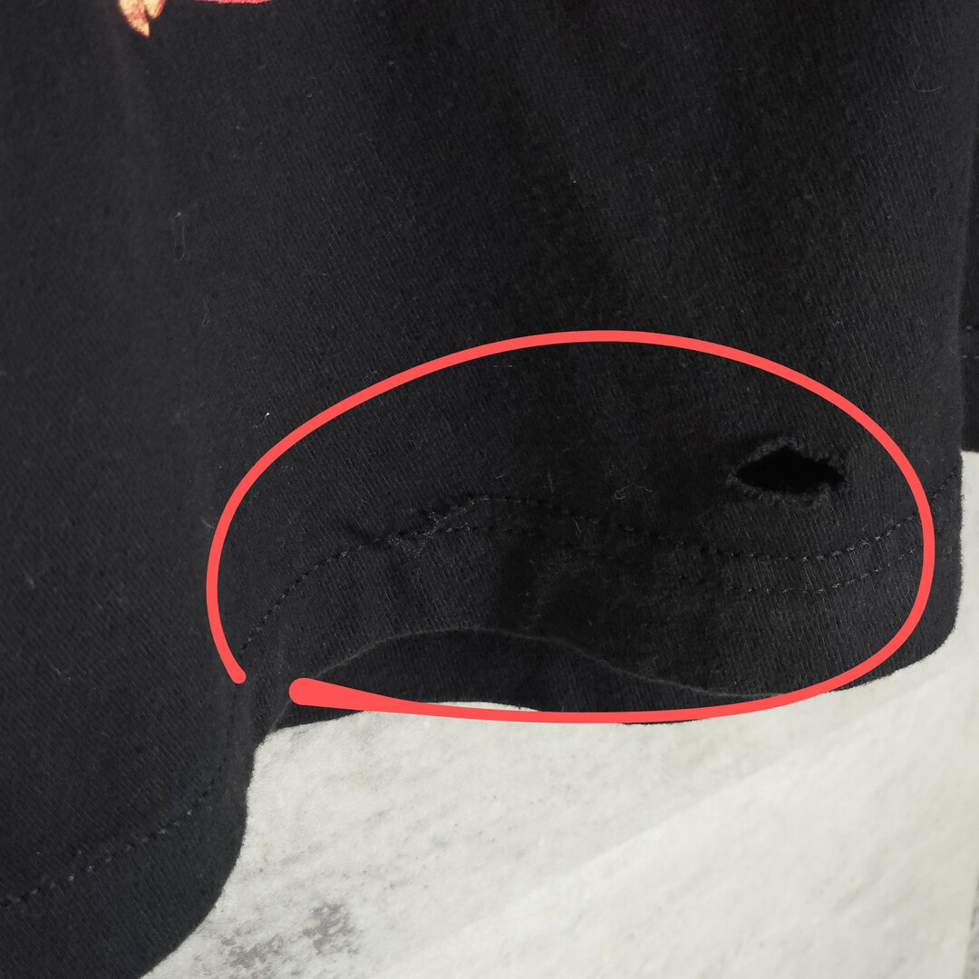 FRUIT OF THE LOOM(フルーツオブザルーム)のパニックアットザディスコ Tシャツ 黒 ブラック Sサイズ レディース レディースのトップス(Tシャツ(半袖/袖なし))の商品写真