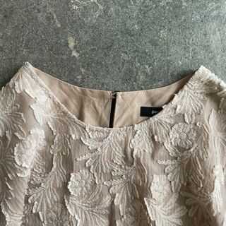 パドカレ(pas de calais)の25 pasdecalais パドカレ 花柄 刺繍 ブラウス シャツ トップス(シャツ/ブラウス(長袖/七分))