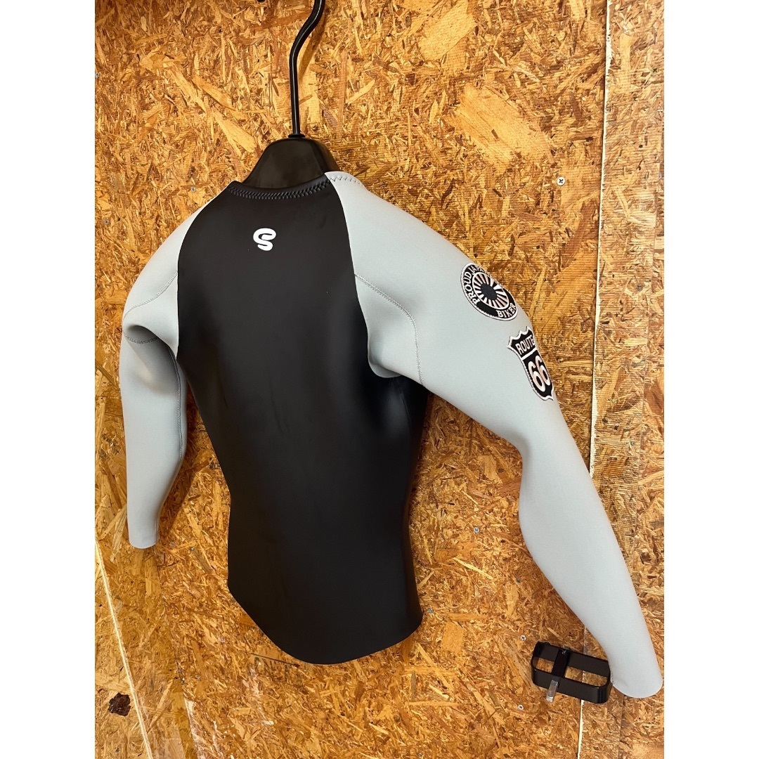STEAMER SURF SUIT ロングタッパーML グレー袖 STEAMER SURF SUIT ロングタッパーML グレー袖