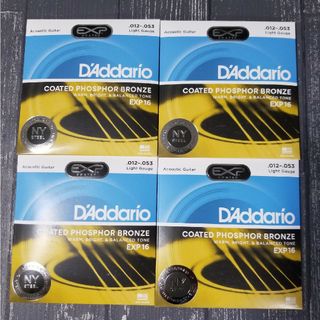 新品　D'Addario ダダリオ アコースティックギター弦 EXP16(弦)