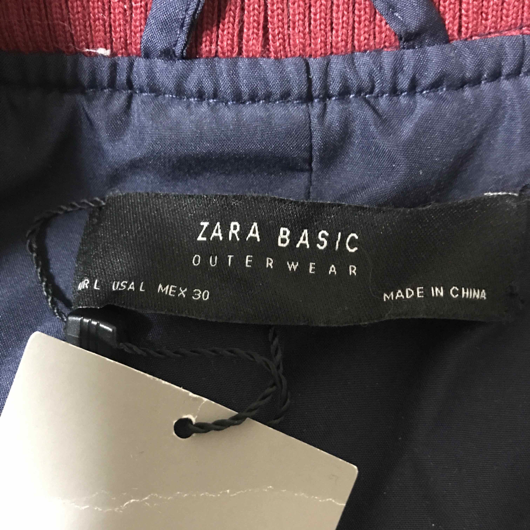 ZARA(ザラ)の未使用タグ付き　ZARA BASIC ザラ　レディース　Lサイズ レディースのジャケット/アウター(ブルゾン)の商品写真