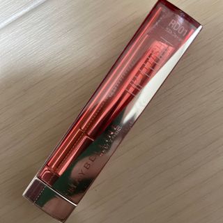 メイベリン(MAYBELLINE)の新品】メイベリンリップフラッシュRD01 ラストフォー レッド(3.0g)(口紅)