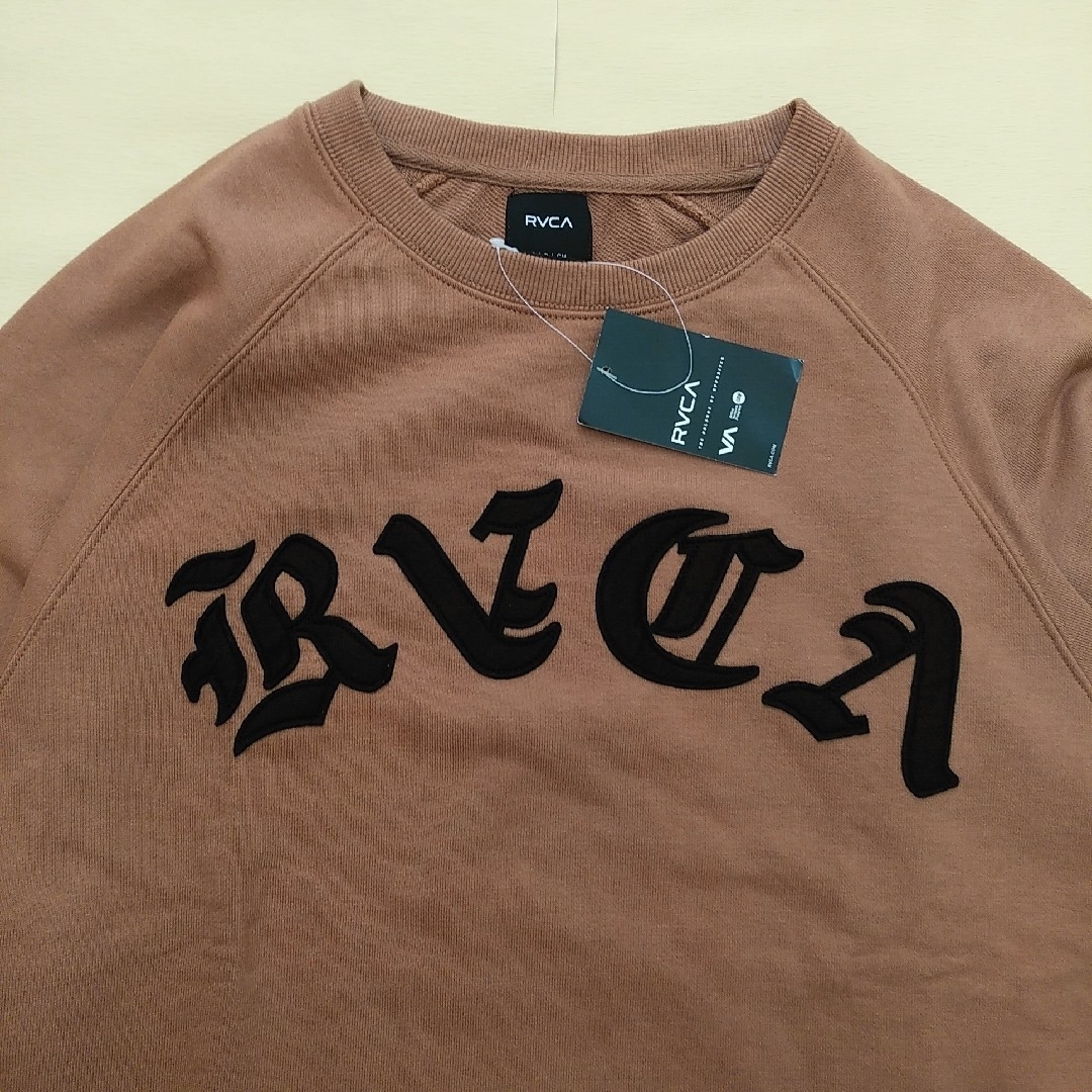 RVCA(ルーカ)の[新品] RVCA ルーカ トレーナー スウェット RVCAロゴ Sサイズ メンズのトップス(スウェット)の商品写真