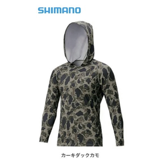 シマノ(SHIMANO)のロングスリーブ フーディシャツ  送料無料(ウエア)