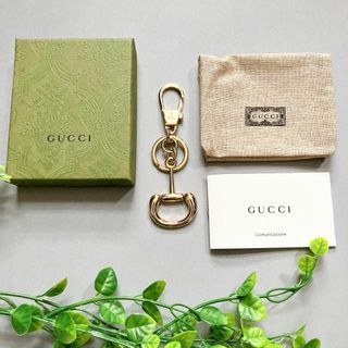 グッチ(Gucci)の【極美品】GUCCI   グッチ  ホースビット　キーチェーン　ゴールド(キーホルダー)