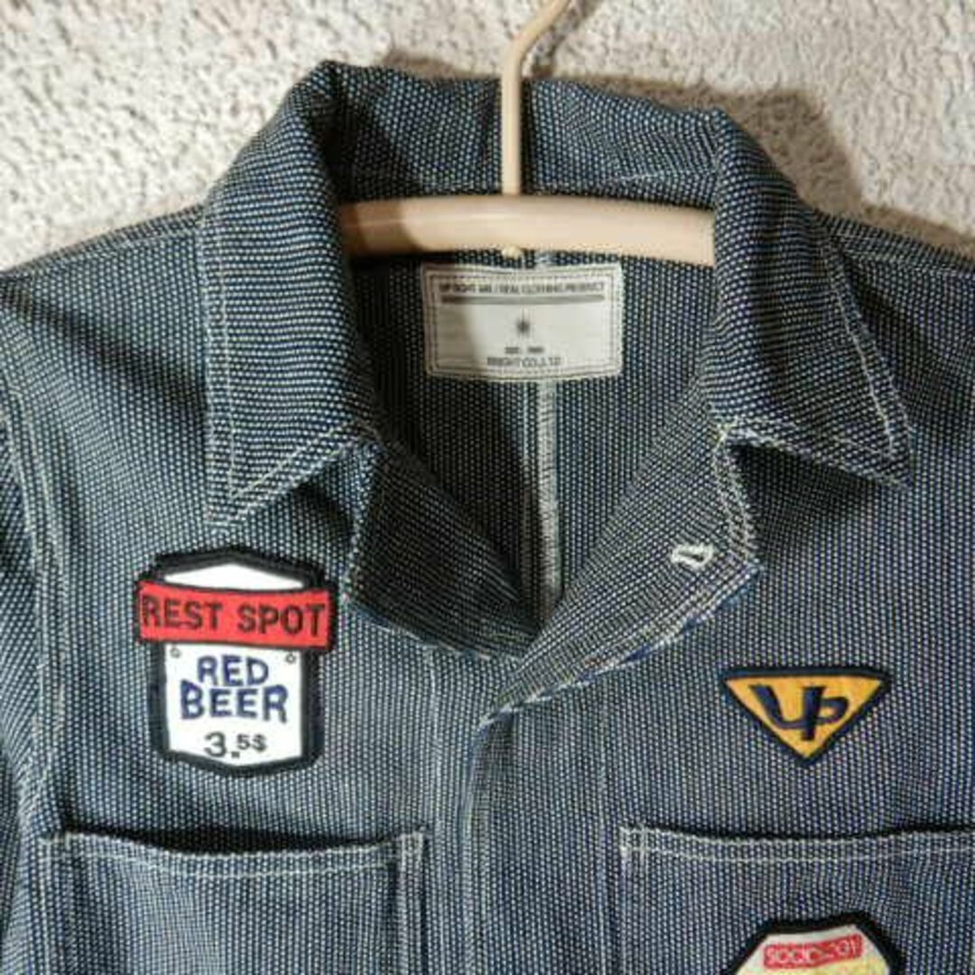 8135　BRIGHT .CO.LTD　カバーオール　ジャケット　 メンズのジャケット/アウター(カバーオール)の商品写真