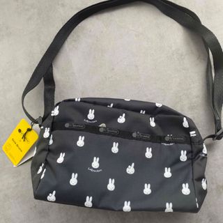 レスポートサック(LeSportsac)の[新品] レスポートサック　ミッフィー　ショルダーバック　BLACK(ショルダーバッグ)