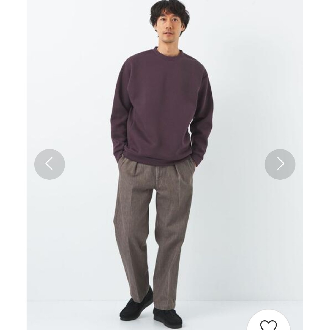 UNITED ARROWS green label relaxing(ユナイテッドアローズグリーンレーベルリラクシング)の【新品】ソフトダンボール クルーネック トップス メンズのトップス(Tシャツ/カットソー(七分/長袖))の商品写真