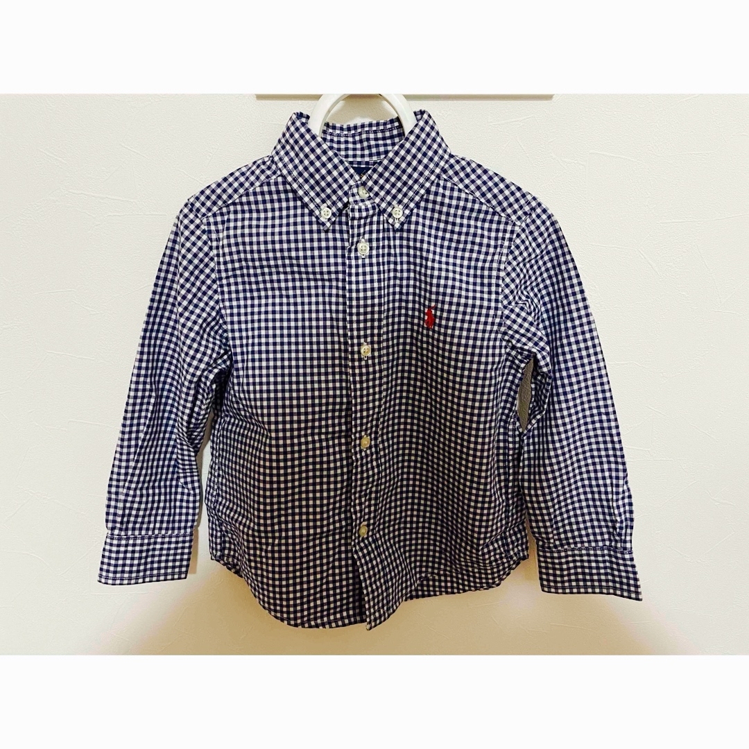 POLO RALPH LAUREN(ポロラルフローレン)のラルフローレン　シャツ　100 キッズ/ベビー/マタニティのキッズ服男の子用(90cm~)(Tシャツ/カットソー)の商品写真