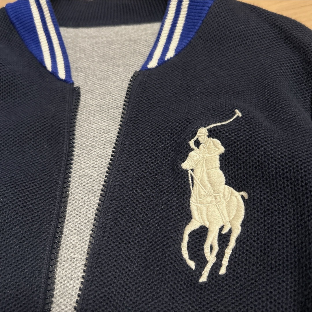 Ralph Lauren(ラルフローレン)のラルフローレン　140 リバーシブル　カーディガン　上着　 キッズ/ベビー/マタニティのキッズ服男の子用(90cm~)(ジャケット/上着)の商品写真