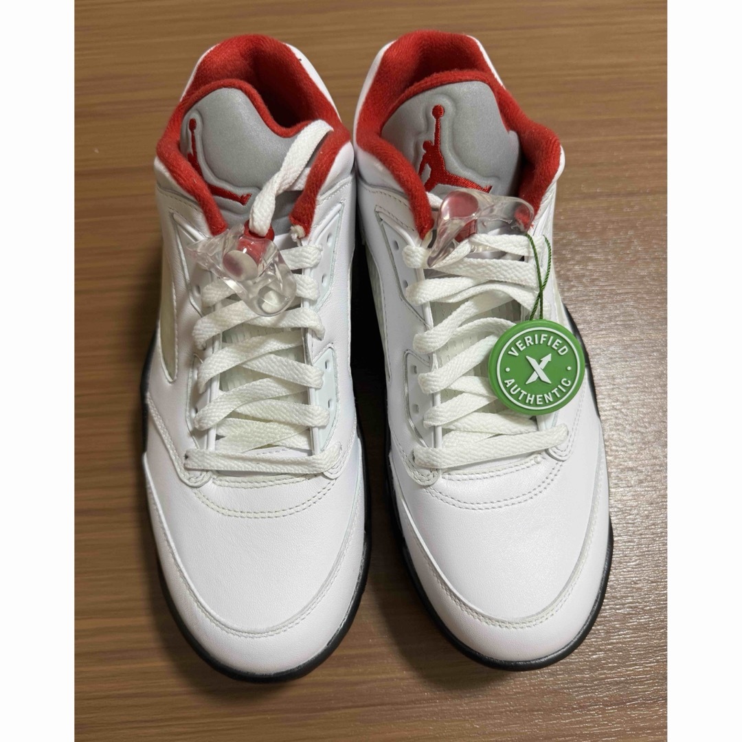 NIKE(ナイキ)のジョーダン5 jordan5 ゴルフシューズ　golfshoes firered スポーツ/アウトドアのゴルフ(シューズ)の商品写真