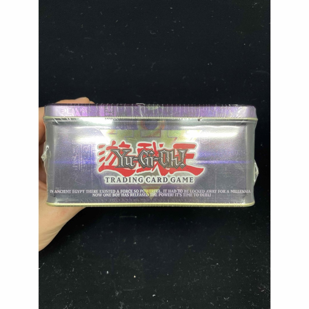 遊戯王(ユウギオウ)の遊戯王 北米版 Tin缶 2002 青眼の白龍 未開封 エンタメ/ホビーのトレーディングカード(Box/デッキ/パック)の商品写真