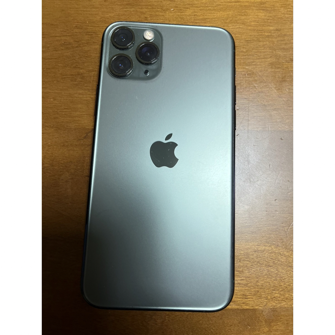 iPhone(アイフォーン)のアップル iPhone11 Pro 256GB ミッドナイトグリーン SIMフリ スマホ/家電/カメラのスマートフォン/携帯電話(スマートフォン本体)の商品写真